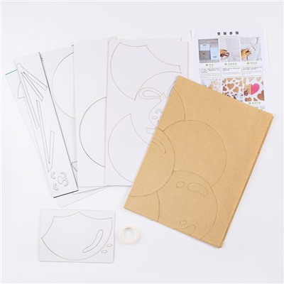 Наклейки интерьерные детские TAKE IT EASY «Зайчик», декор на стену, панно, 61×80 см