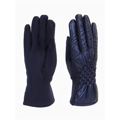 Перчатки женские, безразмерные, без утеплителя, цвет синий