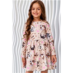 Платье д/дев Juno AW22GJ509 FLUFFY FRIENDS