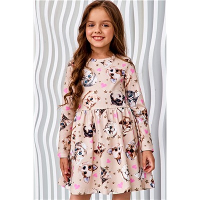 Платье д/дев Juno AW22GJ509 FLUFFY FRIENDS