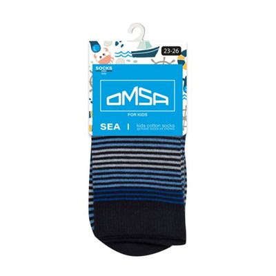 Носки детские, Omsa, 21P11 в полоску