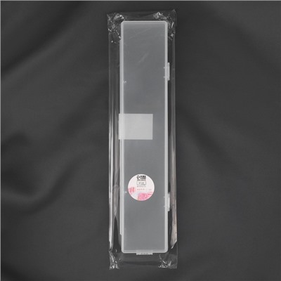 Органайзер для хранения мелочей, с подвесом, 26.7×5.5×1.8 см, прозрачный