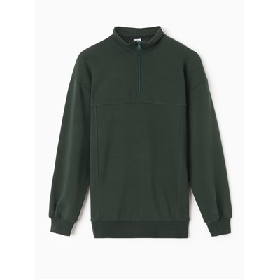 Джемпер мужской MINAKU: Casual Collection MAN, размер 48, хаки