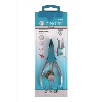 Zinger Кусачки для кутикулы, ручная заточка 350 MC S SH KRISTALLER, 1110996
