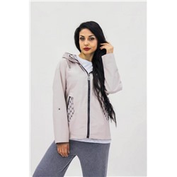 Ветровка на подкладе арт.810 Ультра лайт Премиум (Нежно-бежевый)