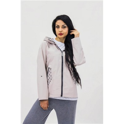 Ветровка на подкладе арт.810 Ультра лайт Премиум (Нежно-бежевый)