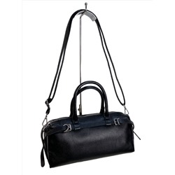 Женская сумка из искусственной кожи, цвет черный