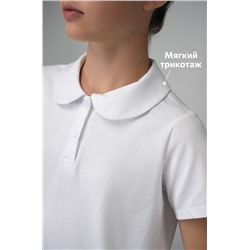 Блузка-поло с коротким рукавом для девочки Happyfox