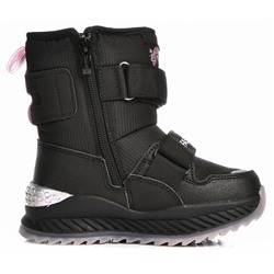 T-10780-C черн Ботинки зима для девочек (27-32)/8