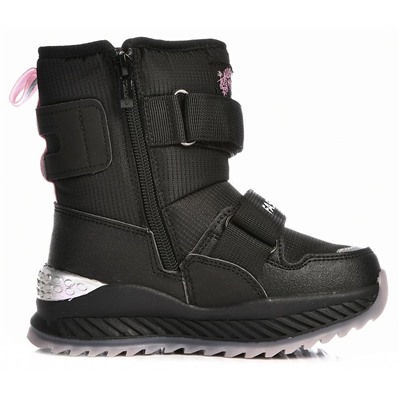 T-10780-C черн Ботинки зима для девочек (27-32)/8