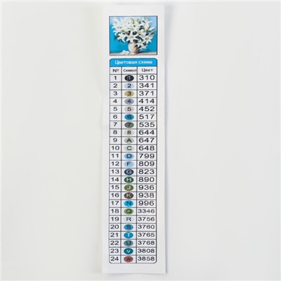 Алмазная вышивка полное заполнение «Лилии», на раме, 40×50 см