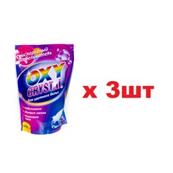 СТ-18 Кислородный отбеливатель Oxy crystal для цветного белья 600г 3шт