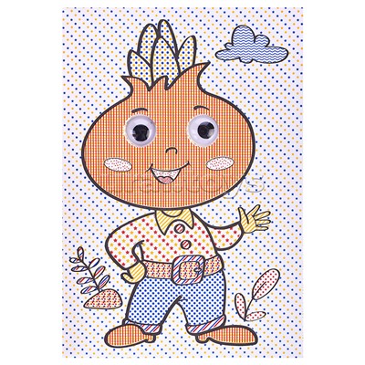 Водная раскраска с глазками. Сказки