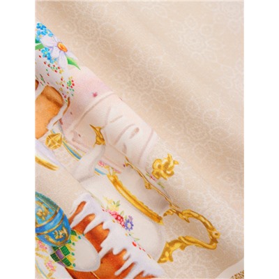 Дорожка на стол «Пасхальные куличи», 40×146 см, 100% хлопок, саржа 190 г/м²