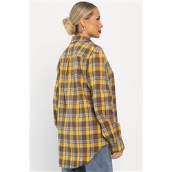 Рубашка Денни (желто-коричневая) Б14135-7М