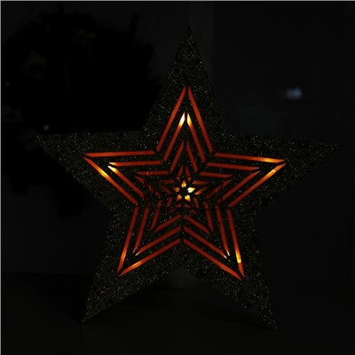 Декор с подсветкой «Звёздочка узорная», 26×5×25 см