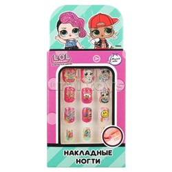 Накладные ногти "Лол"