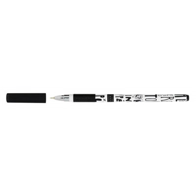 Ручка шариковая масляная 0.5мм "GRUNGE 4 EVER Slim Soft Grip" синяя LXOPSSG-GF1 LOREX