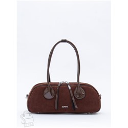 Сумка женская кожаная 91161MSS coffee Velina Fabbiano-Safenta