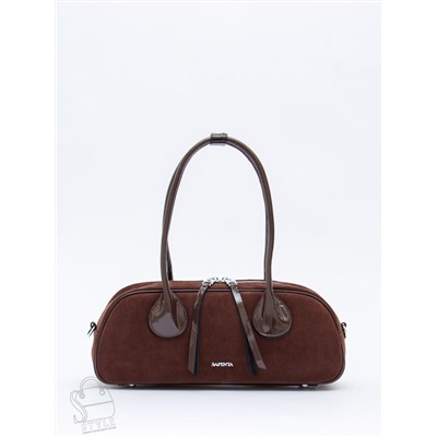 Сумка женская кожаная 91161MSS coffee Velina Fabbiano-Safenta