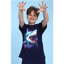 Пижама с шортами арт. ПМ-022-058 Акула НАТАЛИ, 1072061