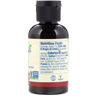 Now Foods, Better Stevia, бескалорийный жидкий подсластитель, кленовый, 2 ж. унц. (59 мл)