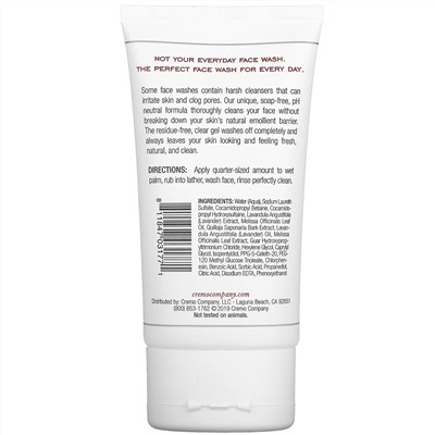 Cremo, Daily Face Wash, 5 fl oz (147 ml)