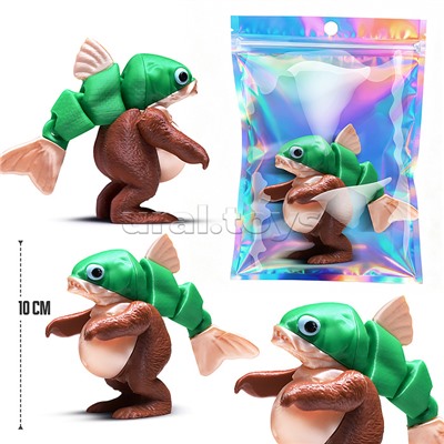 Игрушка-антистресс "Необычная рыба"