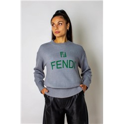 Теплый джемпер F женский арт.1835 (Серый)