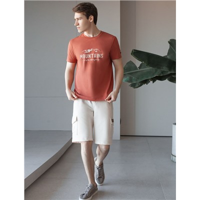 Футболка из премиального хлопка с авторским принтом