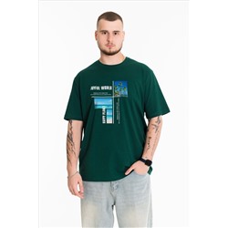 Футболка с принтом  М126038Пз