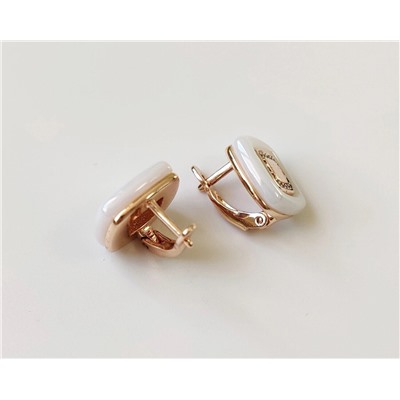 Серьги с керамикой