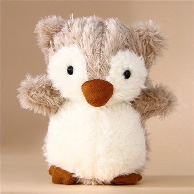 Подарочный набор новогодний детский «С Новым Годом», пена для ванны 2×100 мл и мягкая игрушка совёнок, Чистое счастье