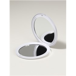 Зеркало складное «Птички», d=7.3 см, с увеличением х2, сиреневое