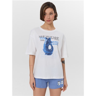 КОМПЛЕКТ ЖЕНСКИЙ (ДЖЕМПЕР, ШОРТЫ) 592591