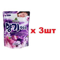 Sandokkaebi Soft aroma Кондиционер для белья 1300мл Лаванда запасной блок 3шт