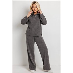 Блузка женская  4473Ф/02/Серый меланж