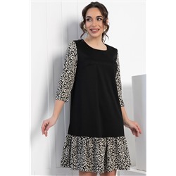 Платье Фиона (черное) П12956-10М
