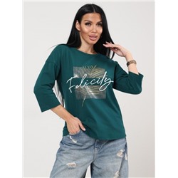 Футболка "Хоста" (Изумрудный)