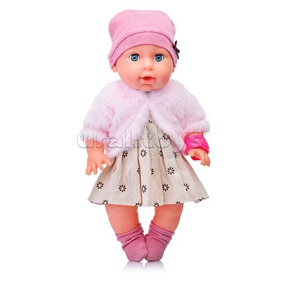 Пупс "Яночка" со звуком, с аксессуарами, в коробке