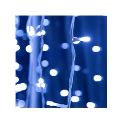 Гирлянда «Занавес» 2×3 м, IP44, УМС, белая нить, 760 LED, свечение белое, 220 В