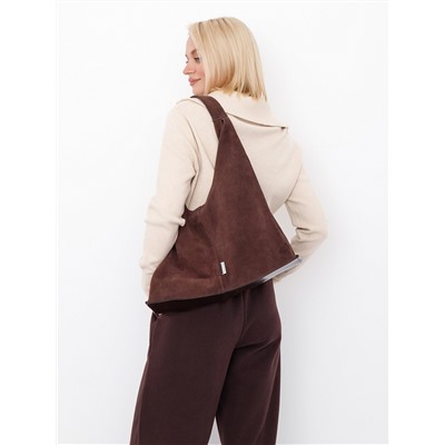 Сумка 91175MSS coffee Velina Fabbiana-Safenta