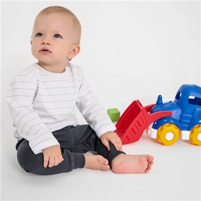 Штанишки детские MINAKU: Basic Line BABY, рост 62-68 см, графитовые