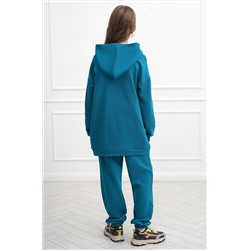 Детский костюм оверсайз из футера трехнитки Happyfox