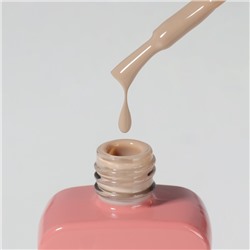 Гель лак для ногтей, однотонный, трехфазный, 10 мл, LED/UV, нюдовый (92)