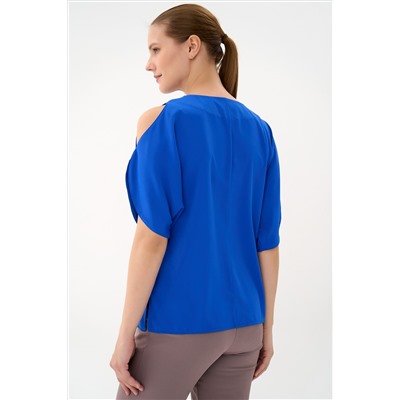 Блузка Аура (синий)
