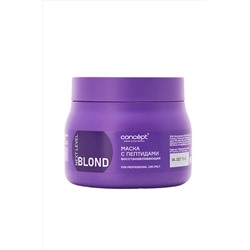 Concept Маска для волос восстанавливающая с пептидами / Next Level Blond Mask Restoration With Peptides, 400 мл KRISTALLER, 1112307