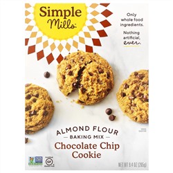 Simple Mills,  Almond Flour Baking Mix, Chocolate Chip Cookie, 9.4 oz (265 g)