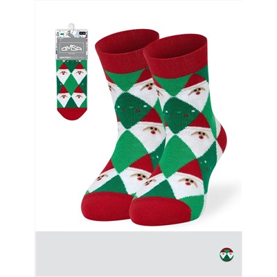 Omsa Носки OMSA kids   Calzino 21N62 плюш (Санта)