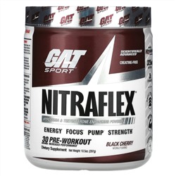 GAT, Sport, NITRAFLEX, черемуха, 297 г (10,5 унции)
